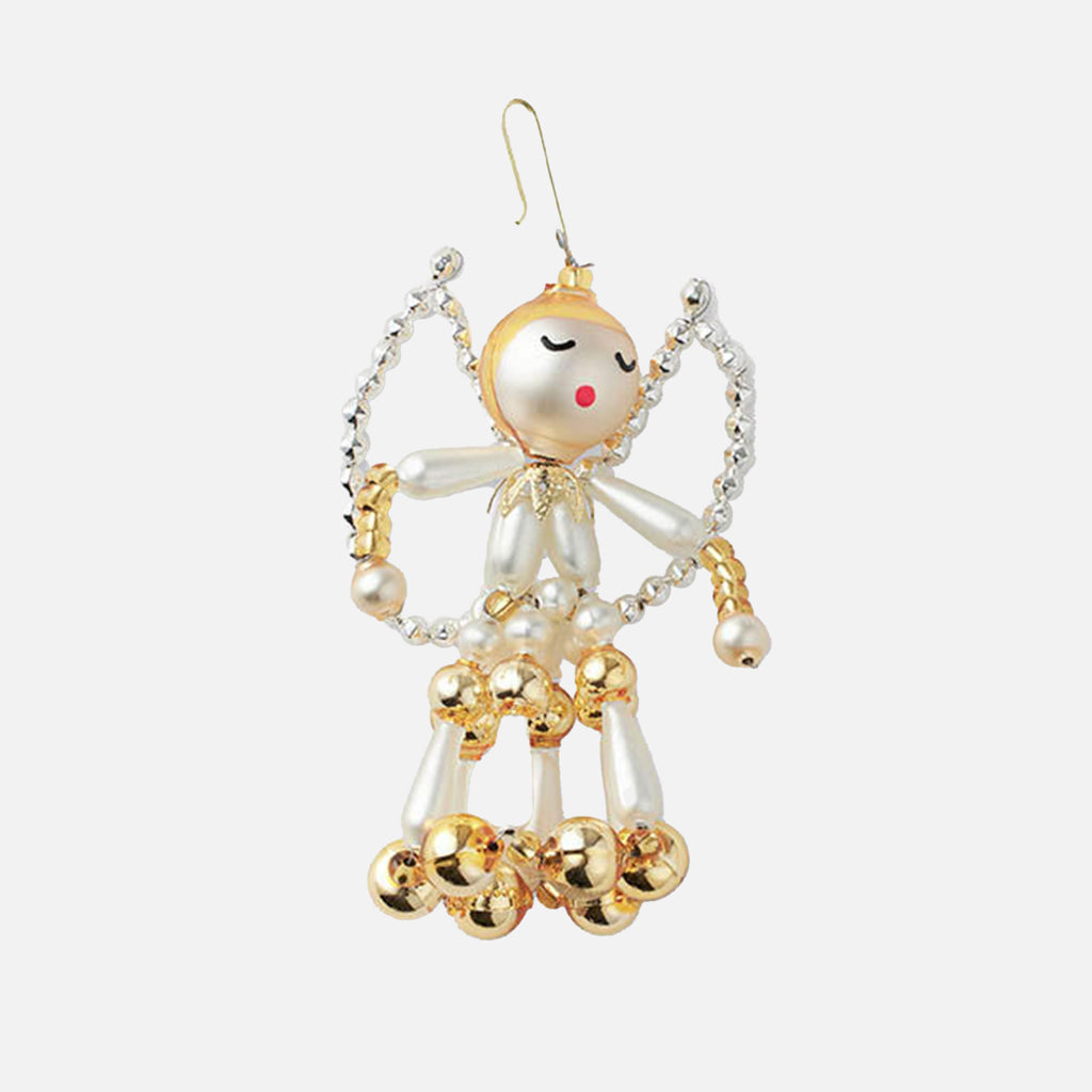 Gabriel Christmas Angel Gold/White