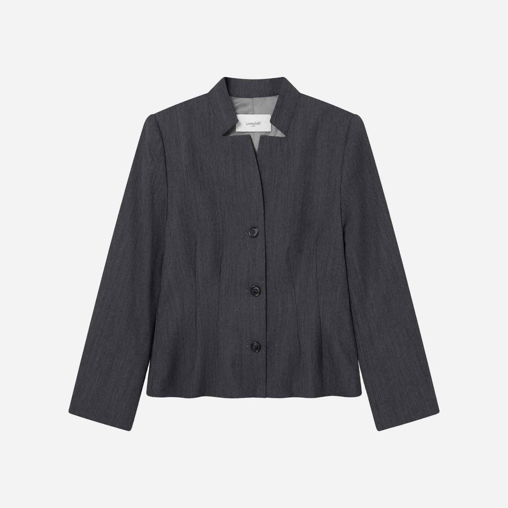 Gabriella Blazer Dark Grey