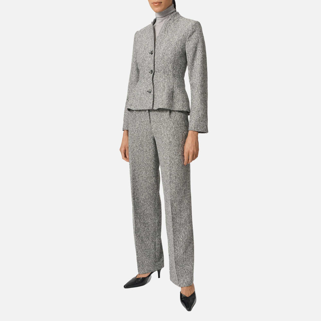 Gabriella Blazer Herringbone Black/White