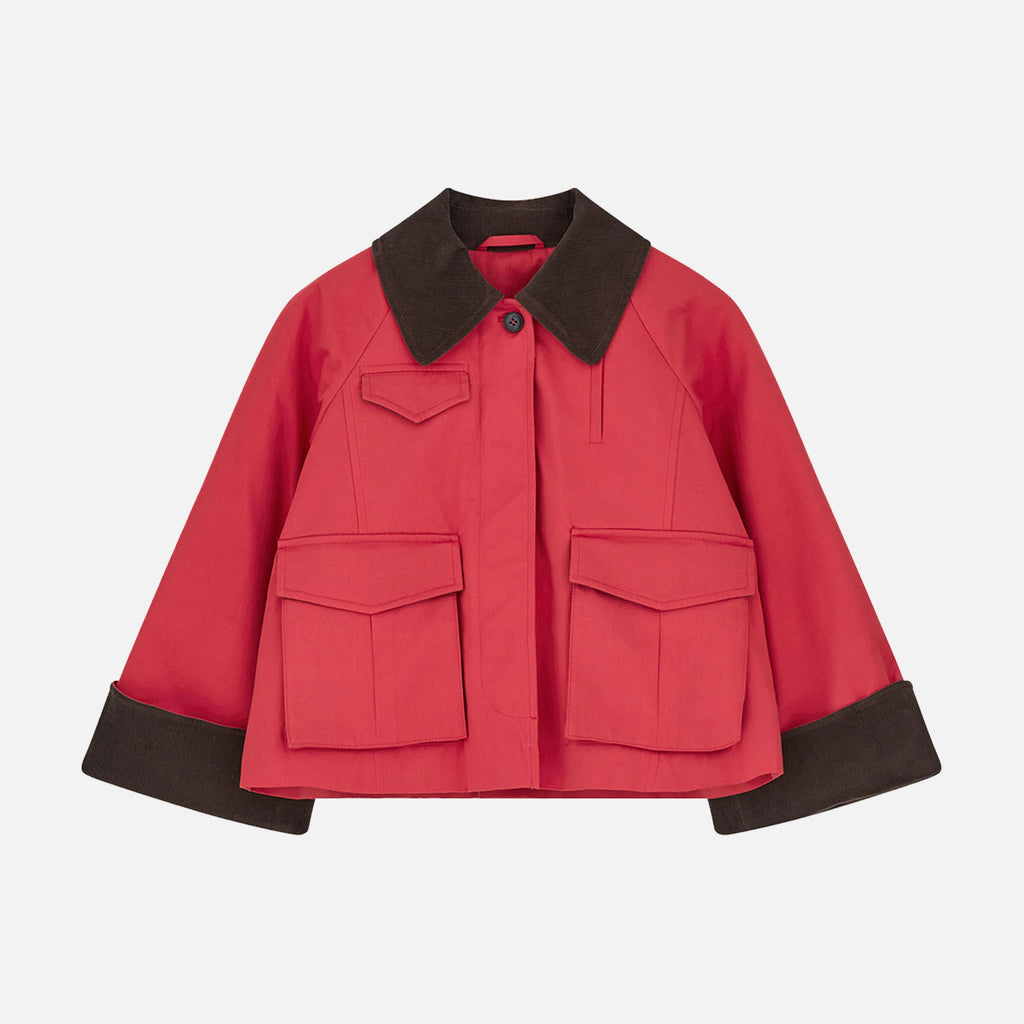 Gaby City Jacket Aurora Red