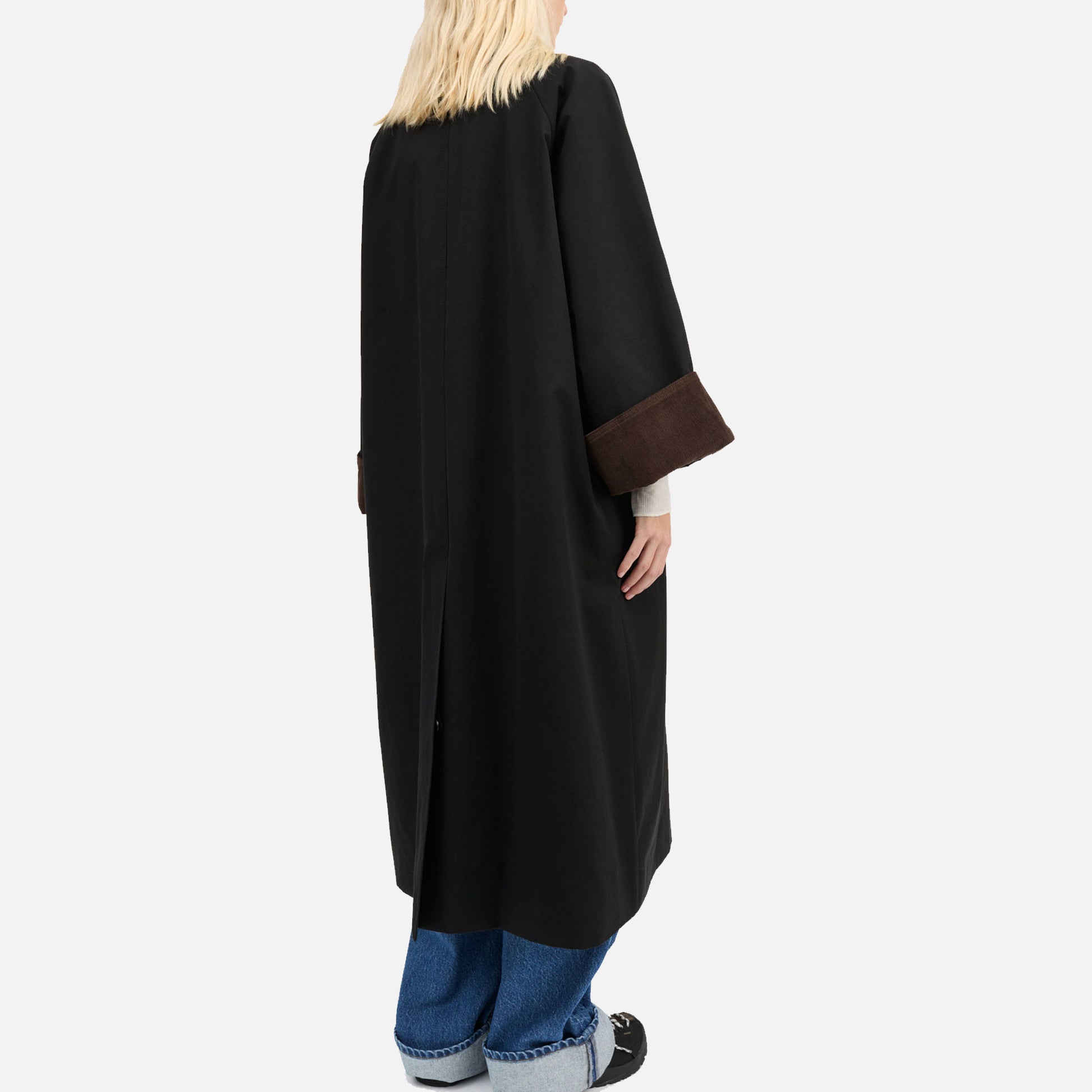 Gaby Coat Black/Brown