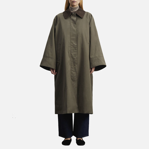 Gaby Coat Forest Green