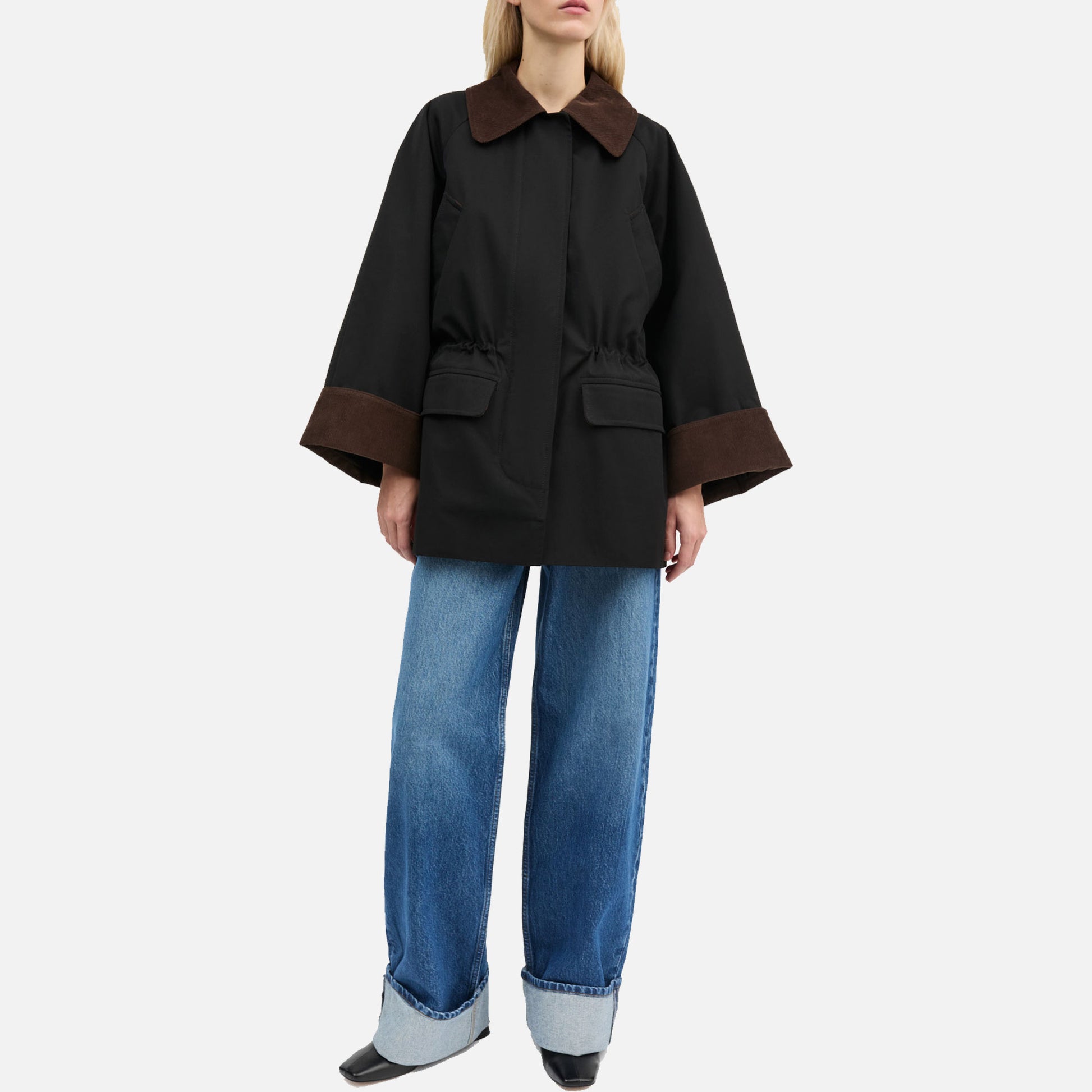 Gaby Jacket Black/Brown