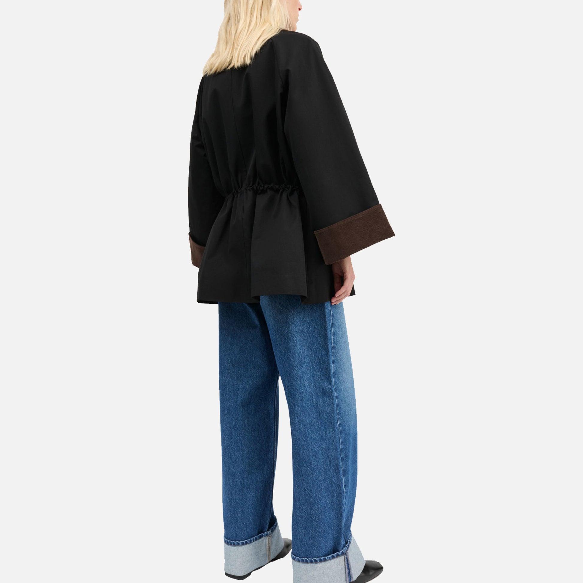 Gaby Jacket Black/Brown