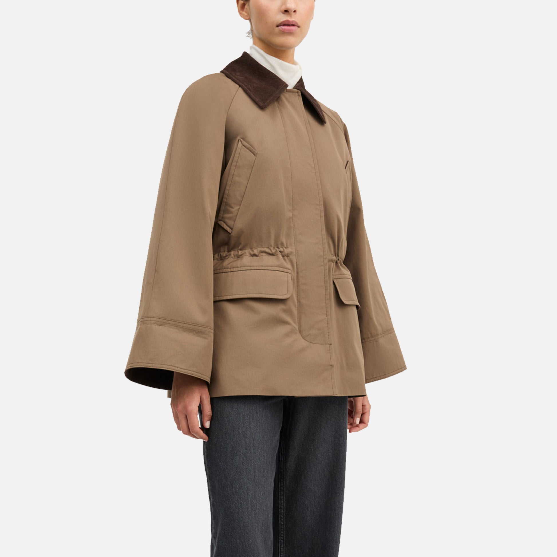 Gaby Jacket Taupe/Brown