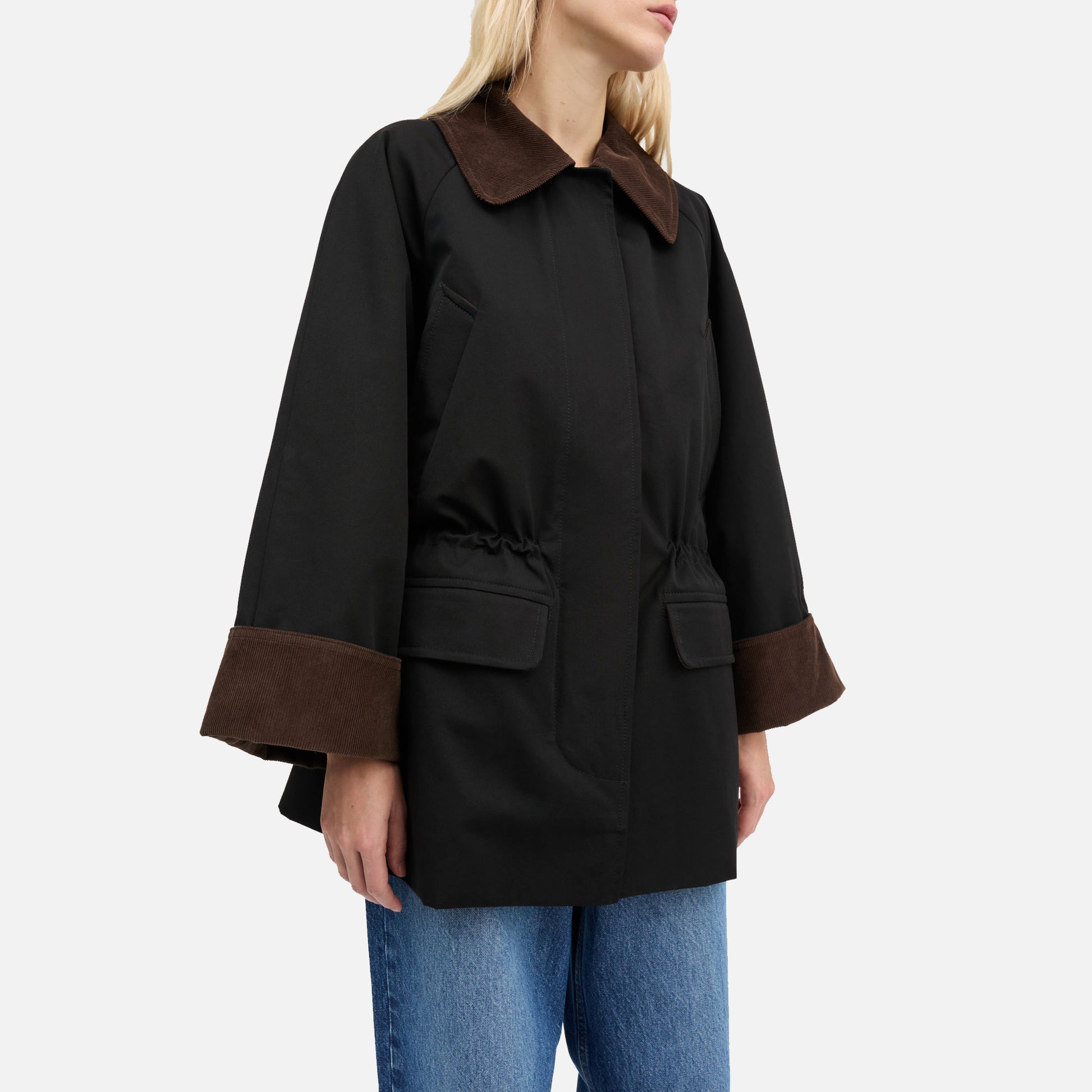 Gaby Jacket Black/Brown