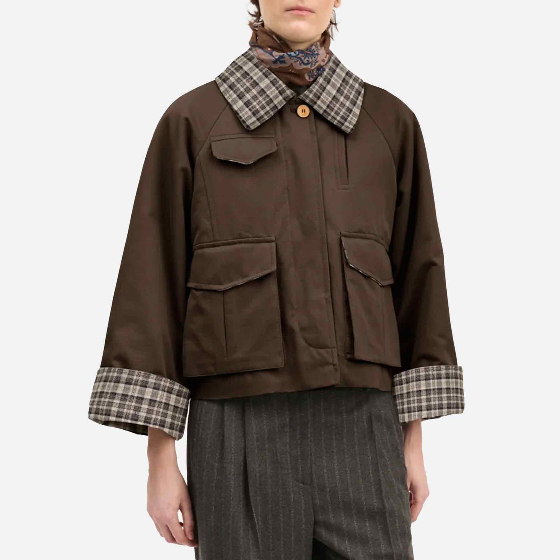 Gaby City Jacket Coco Brown