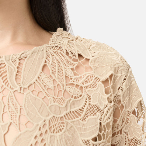 Gaelle Top Beige