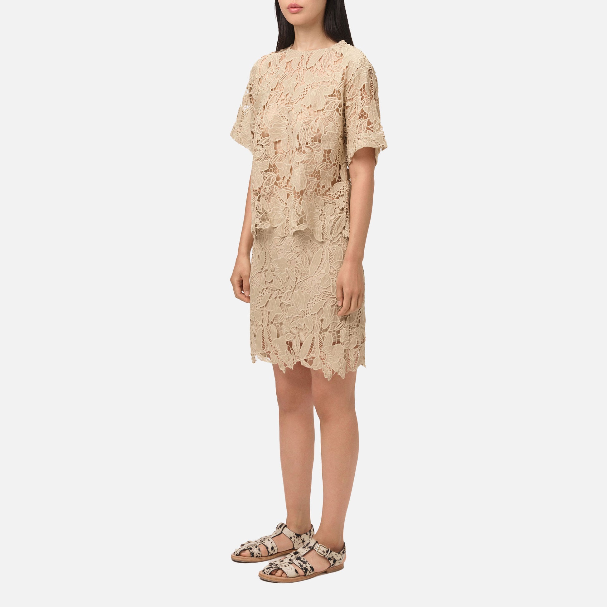 Gaelle Top Beige