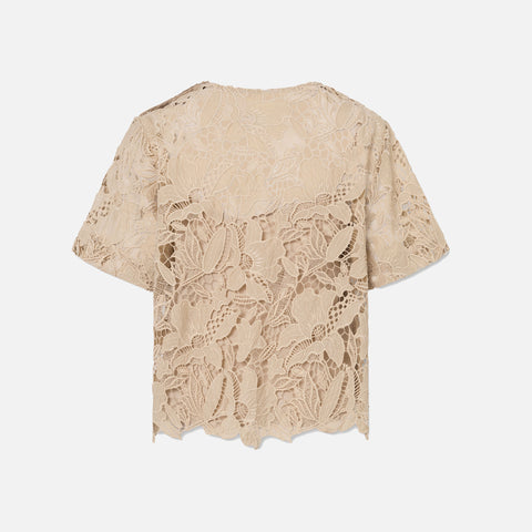Gaelle Top Beige