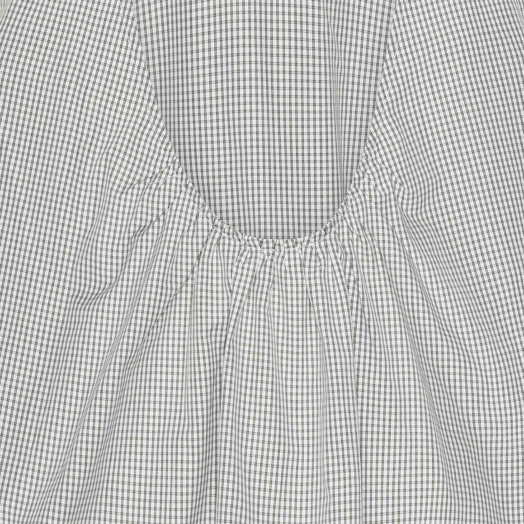 Gardenia Brown/White Check