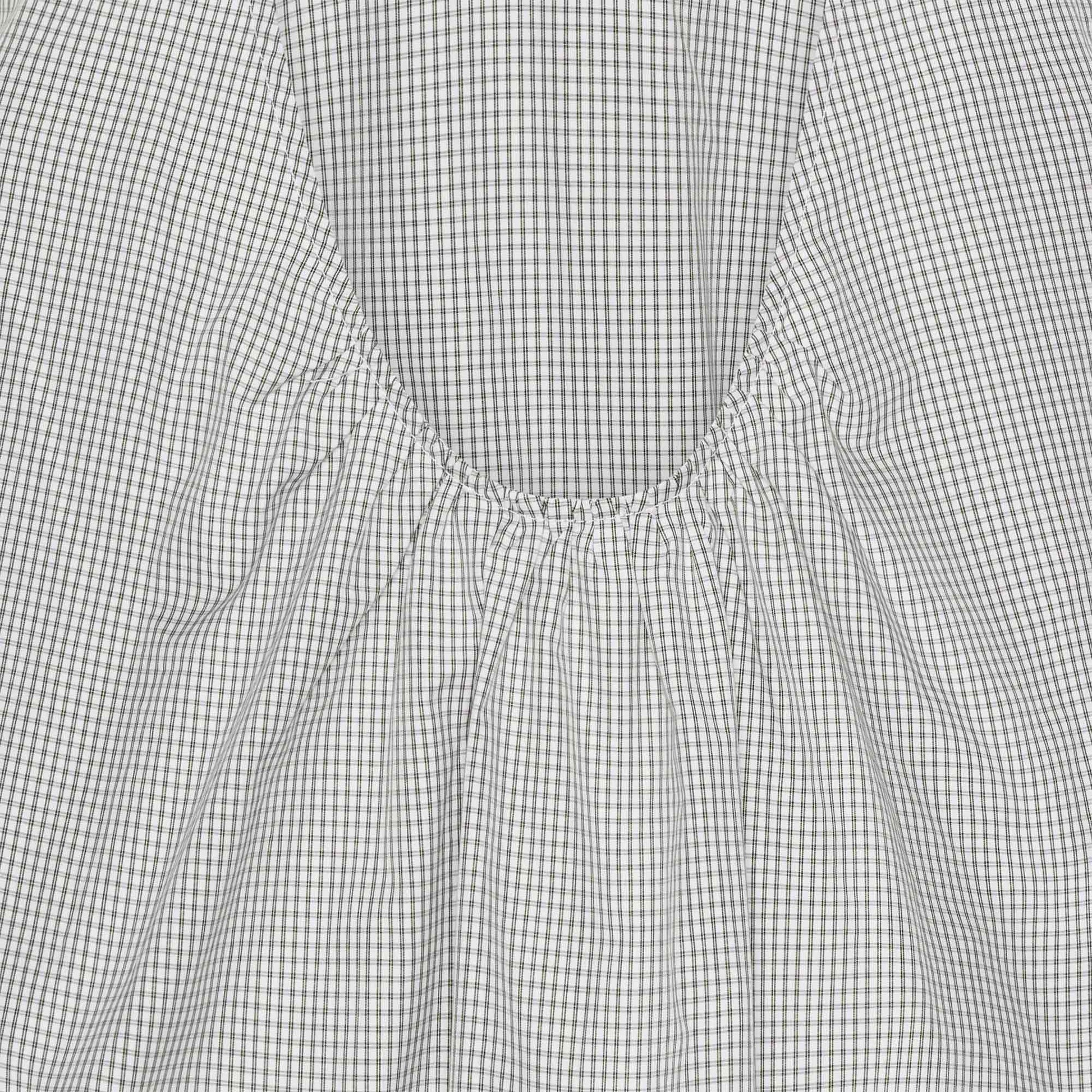 Gardenia Brown/White Check