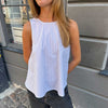 Gardenia White/Black Stripe