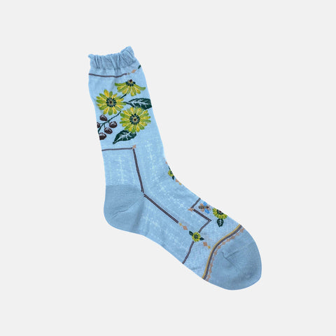 Gerbera Socks Blue