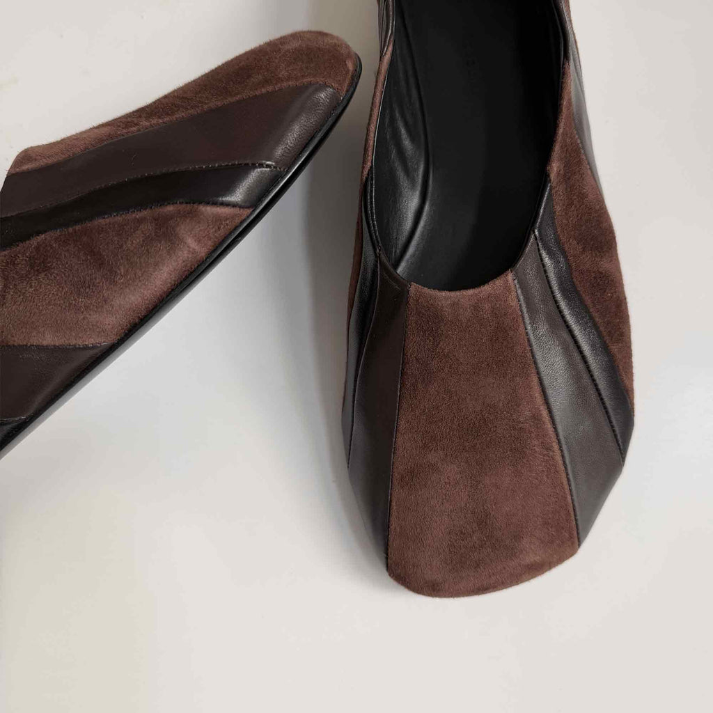 Glove Slippers Black/Espresso Multi