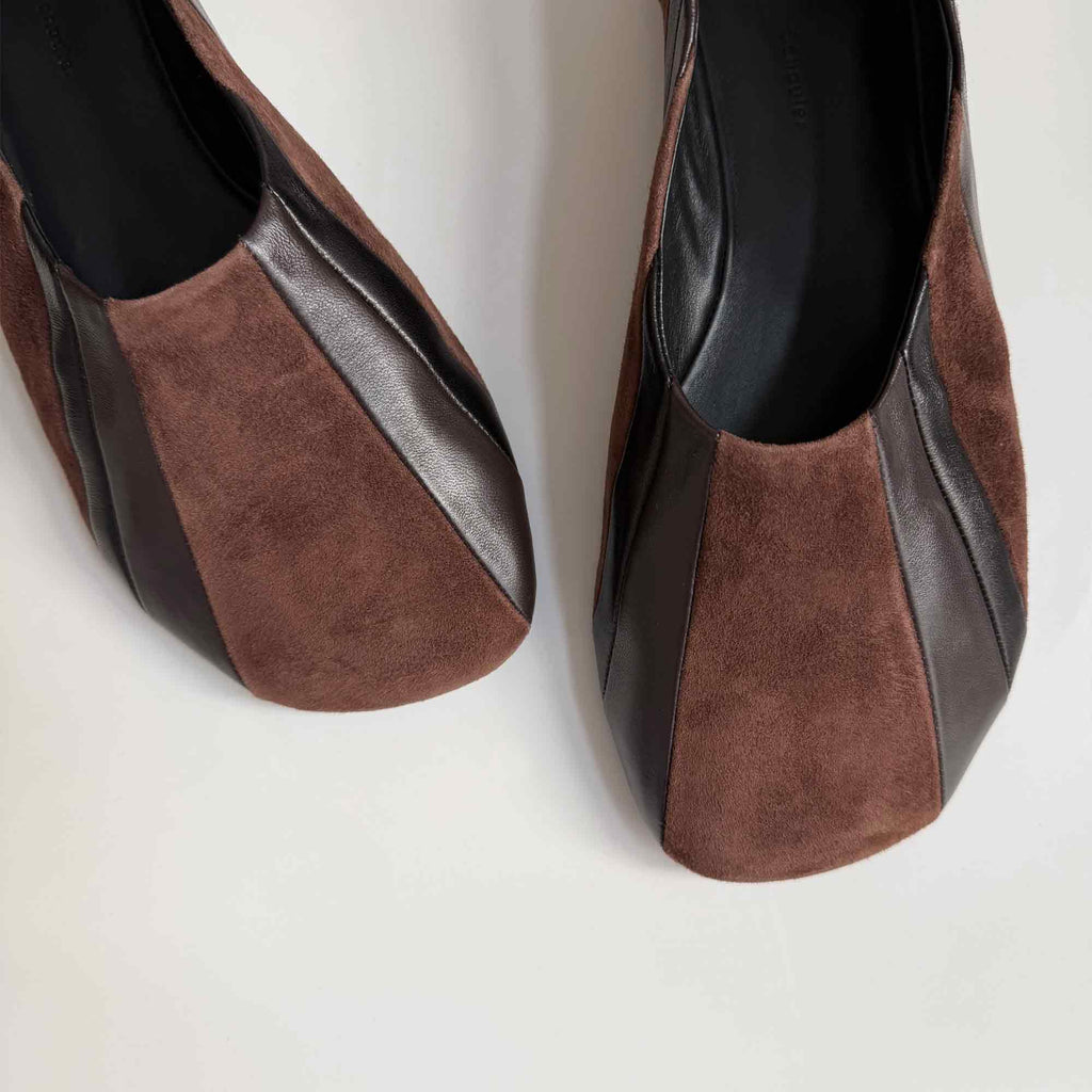 Glove Slippers Black/Espresso Multi
