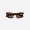 Glow Sunglasses Transparent Coffee Brown