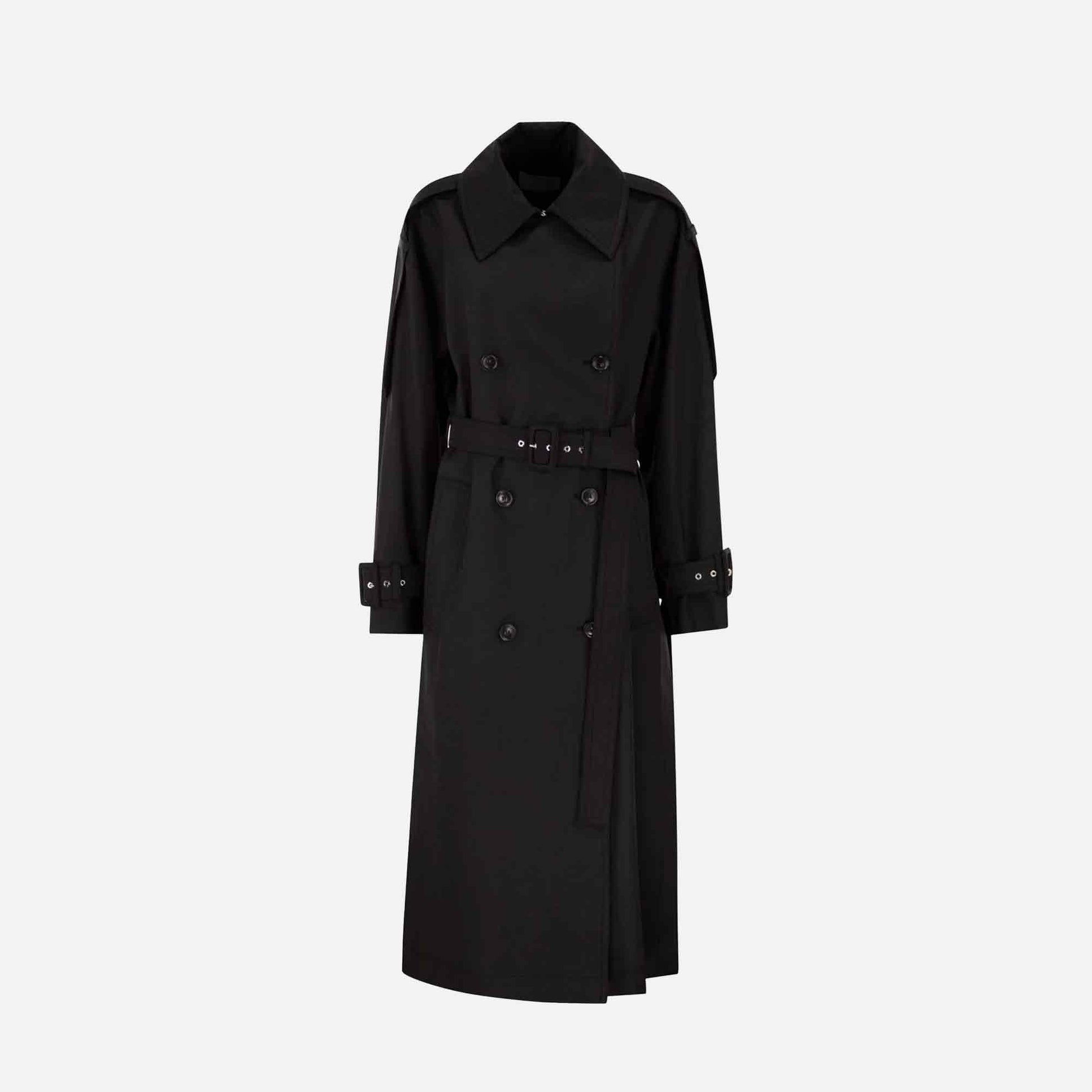 Gocce Trench Coat Black