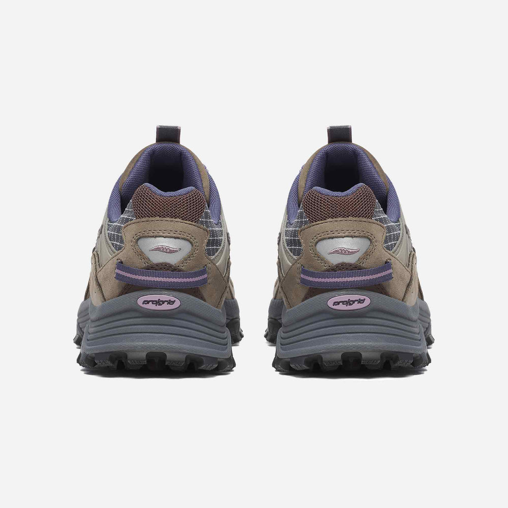 Grid Aura X Sneakers Dark Grey/Mud