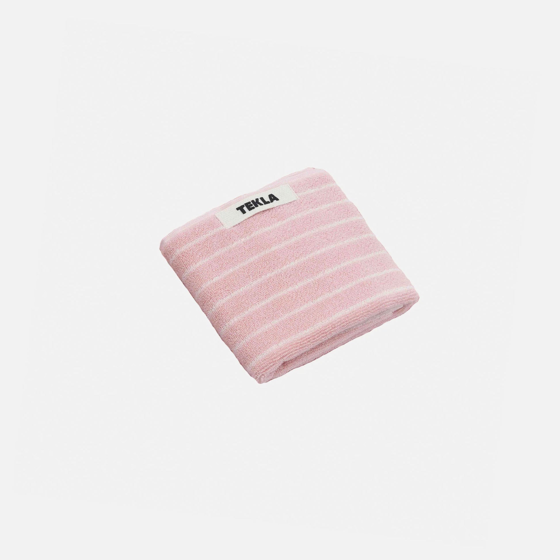 Guest Towel Shaded Pink Stripes