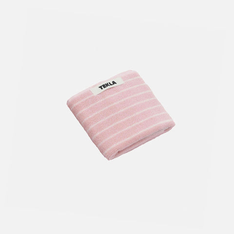 Guest Towel Shaded Pink Stripes