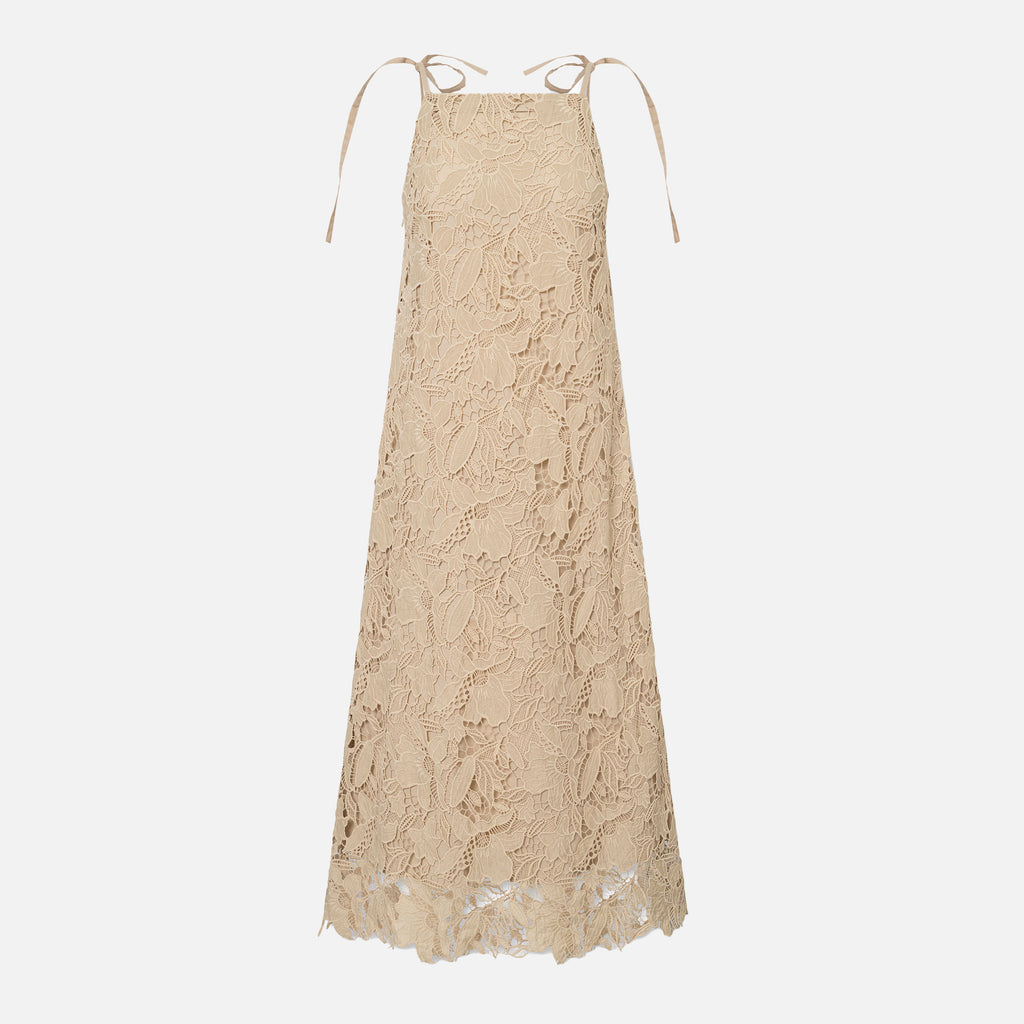 Gwynne Dress Beige