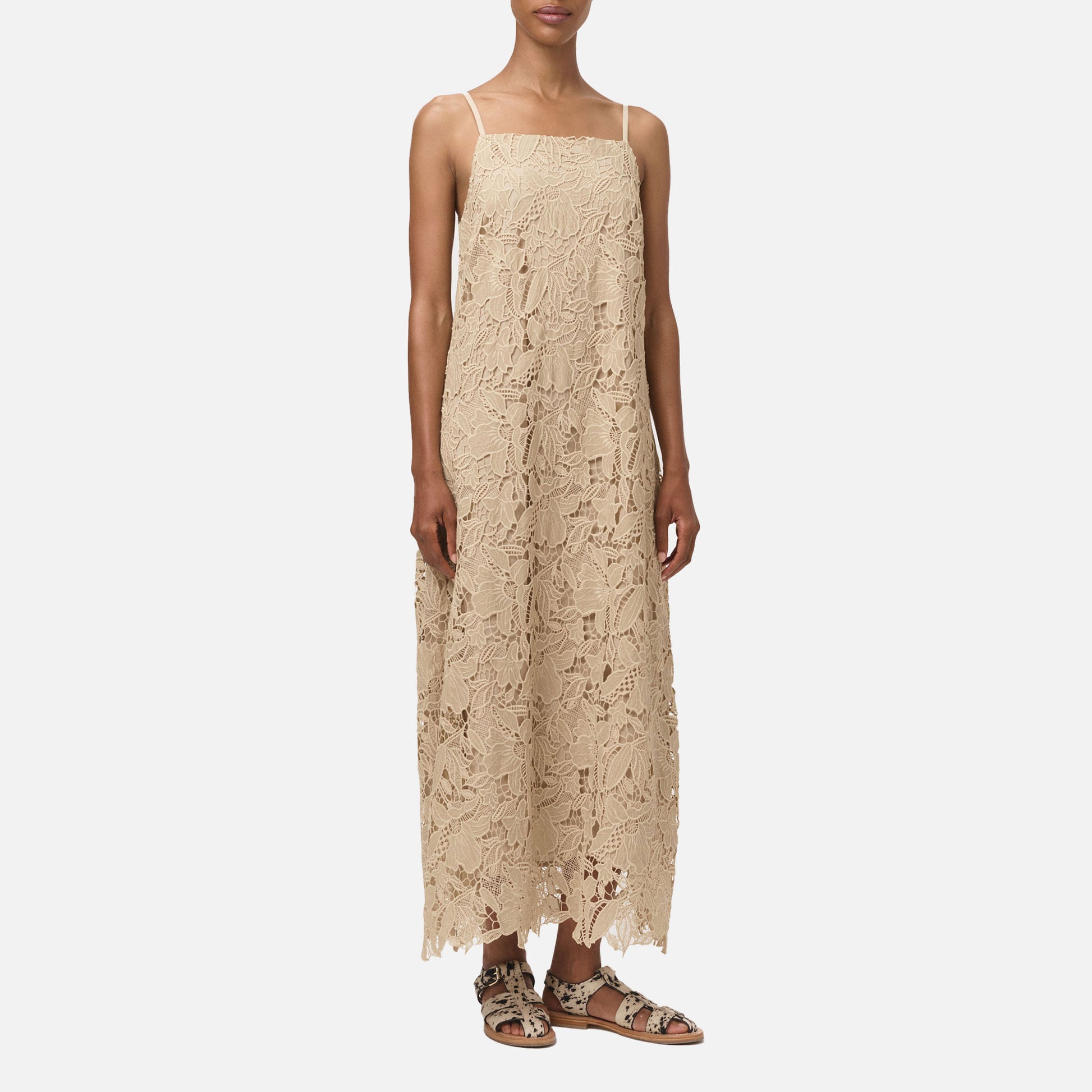 Gwynne Dress Beige