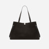 Gyoza Tote Bag Suede Ganache