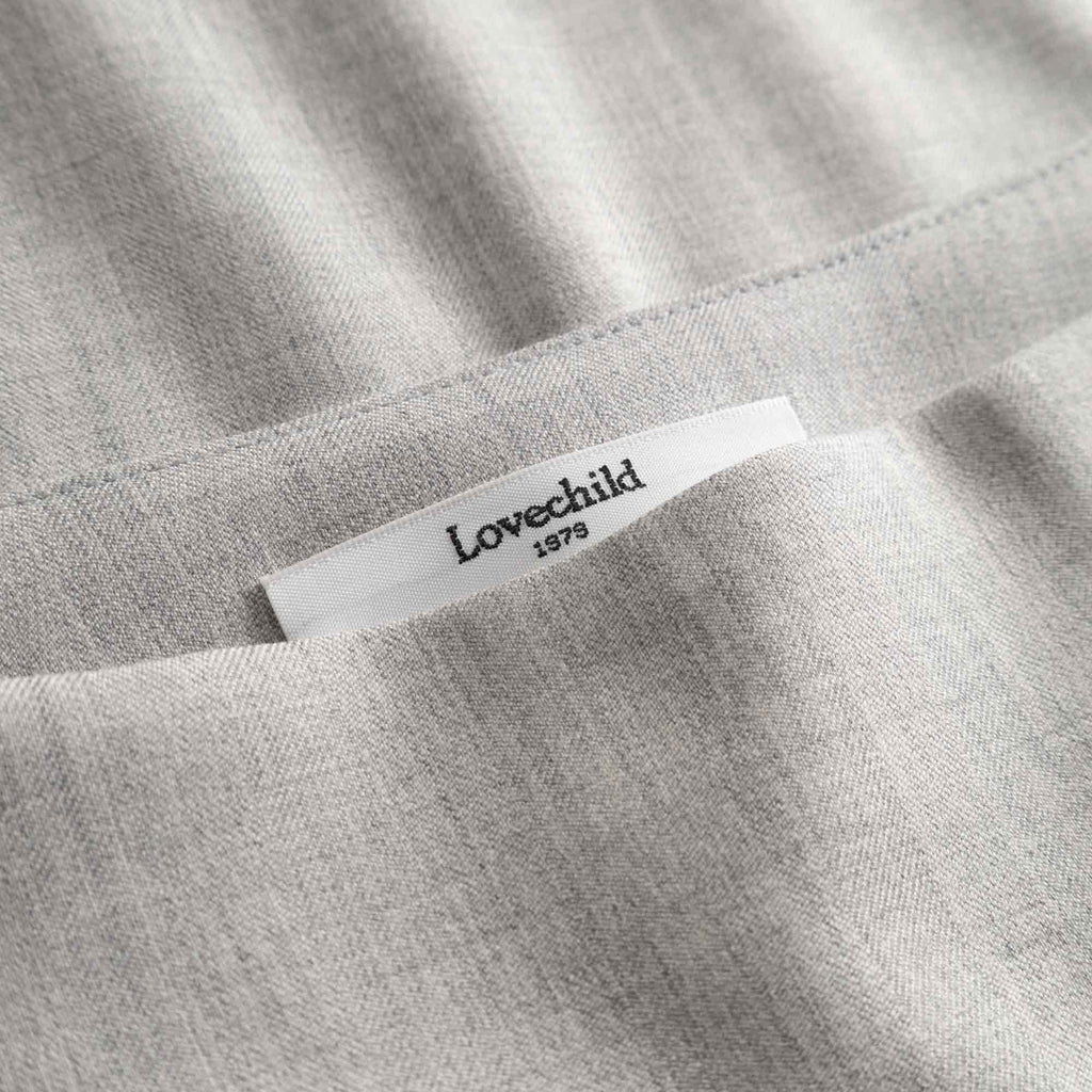 Hallie Skirt Light Grey Melange