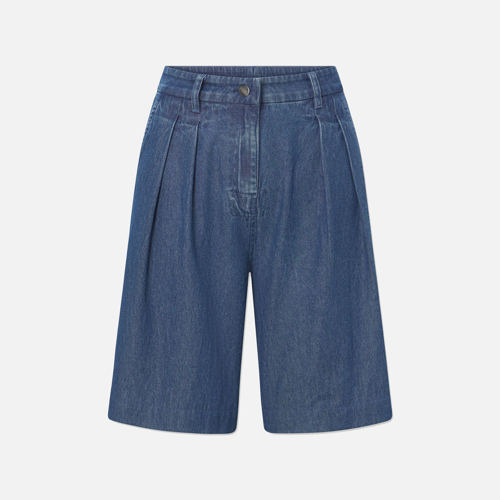 Hamburg Shorts Denim Blue