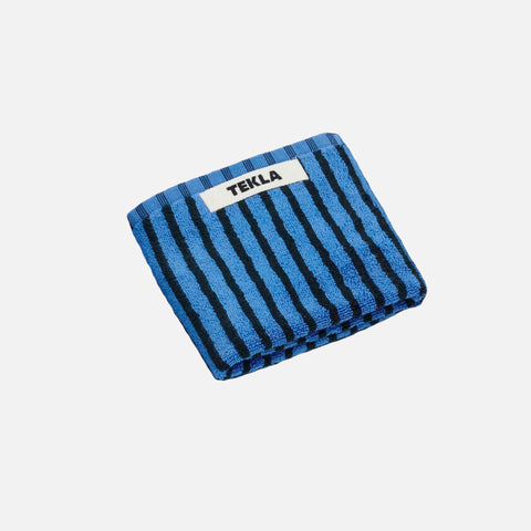 Hand Towel Blue/Black