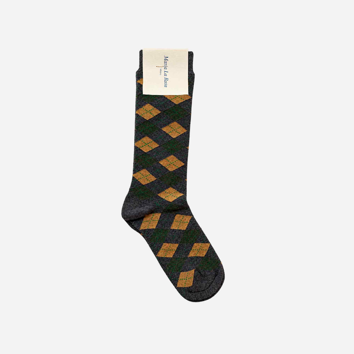 Harlekin Socks Green/Grey