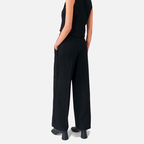 Harper Wool Pants Black