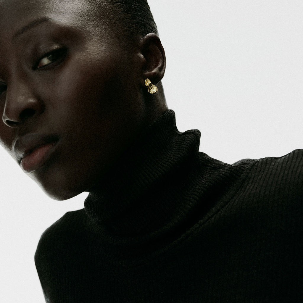 Helga Earring Gold Plated