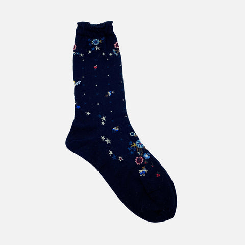 Hello Angel Socks Black