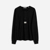 Henley Longsleeve T-shirt Black