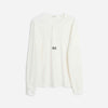Henley Longsleeve T-shirt White
