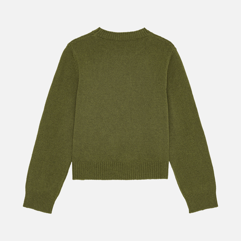 Herman Knit Olive Green