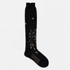 High Peanut Tree Socks Black