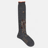 High Peanut Tree Socks Grey