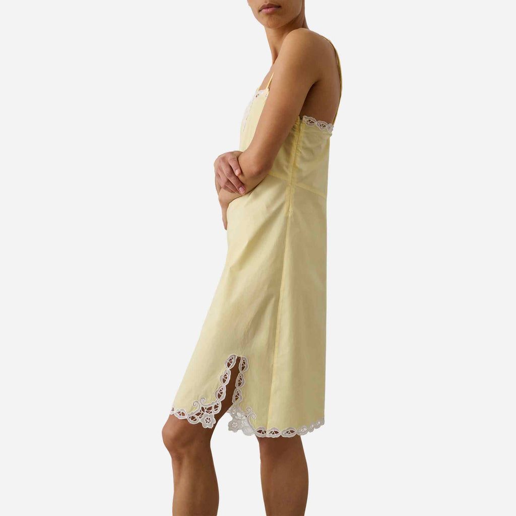 Hillary Dress Jaune Pale