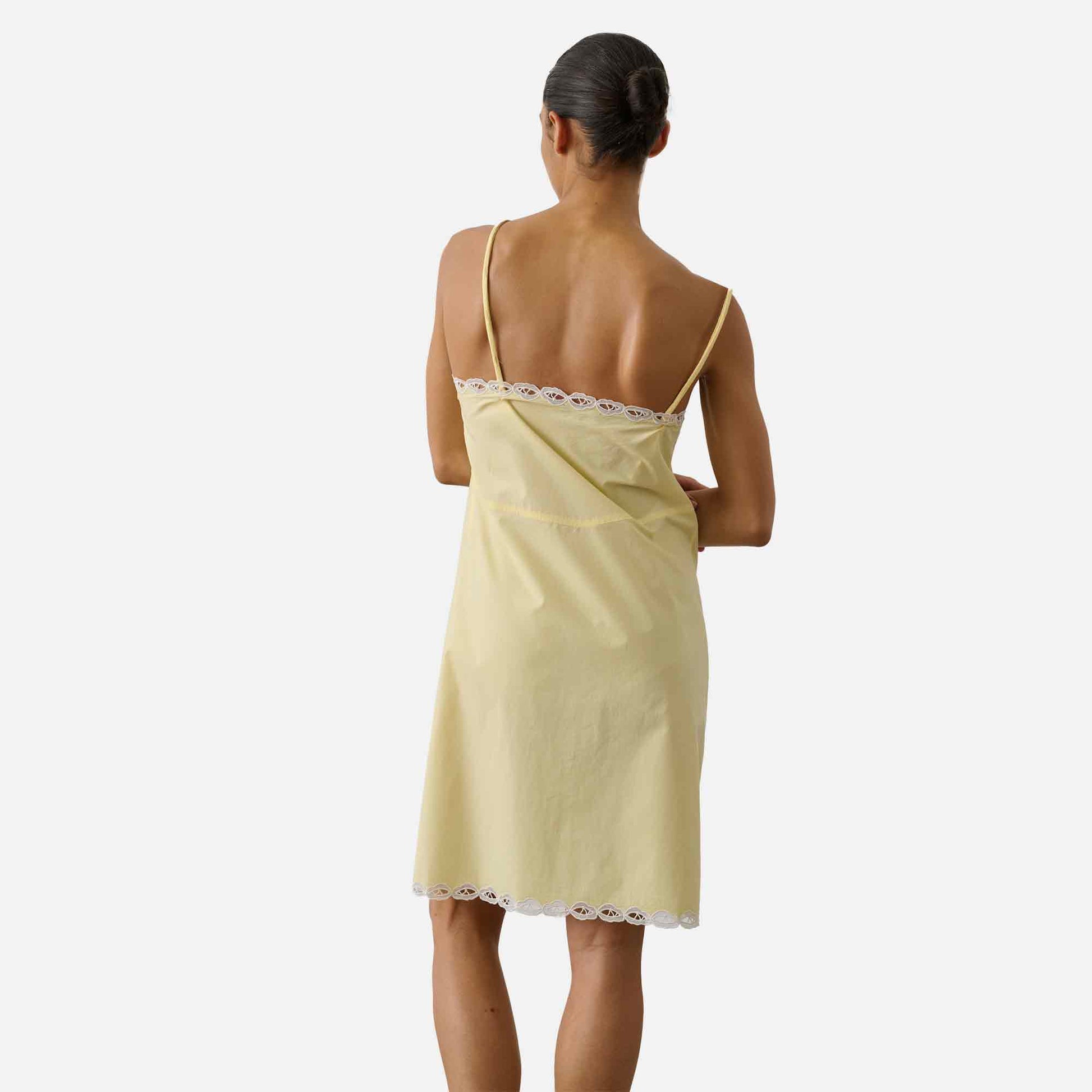 Hillary Dress Jaune Pale