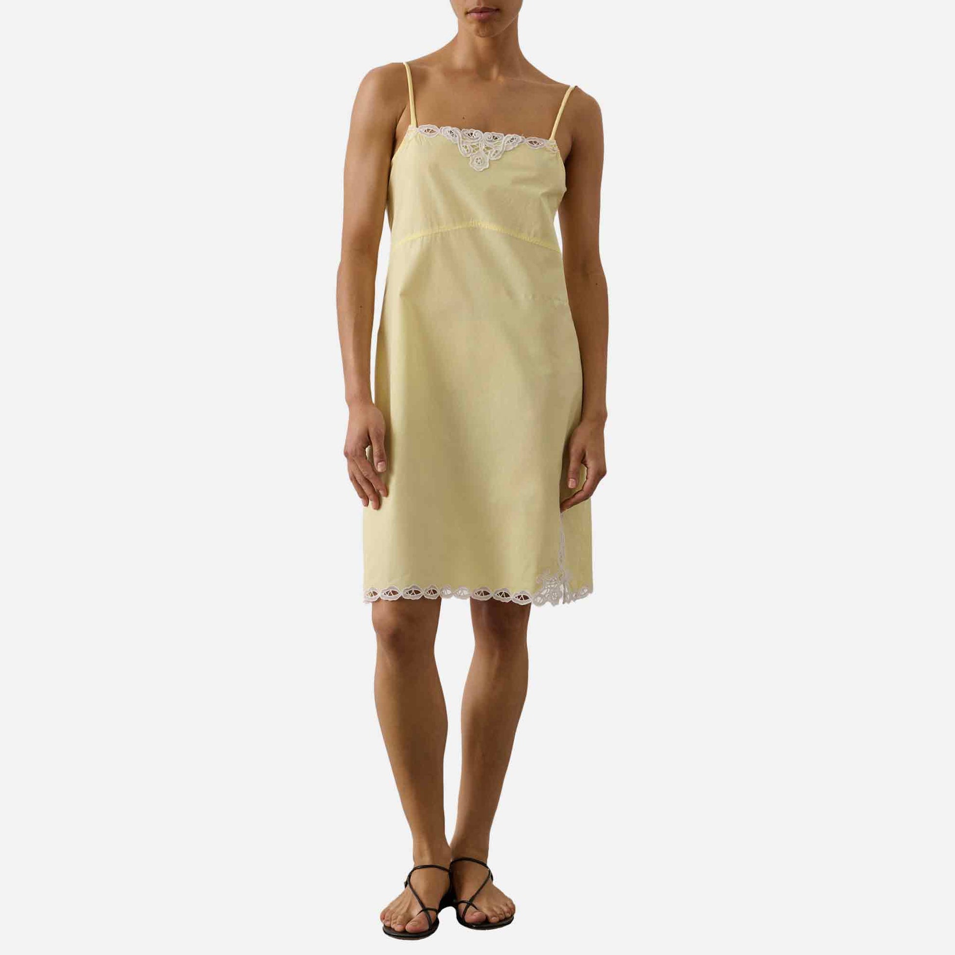 Hillary Dress Jaune Pale
