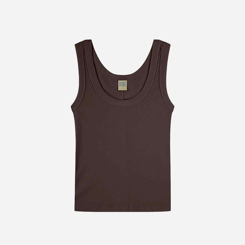 Hillie Tank Top Choco Plum