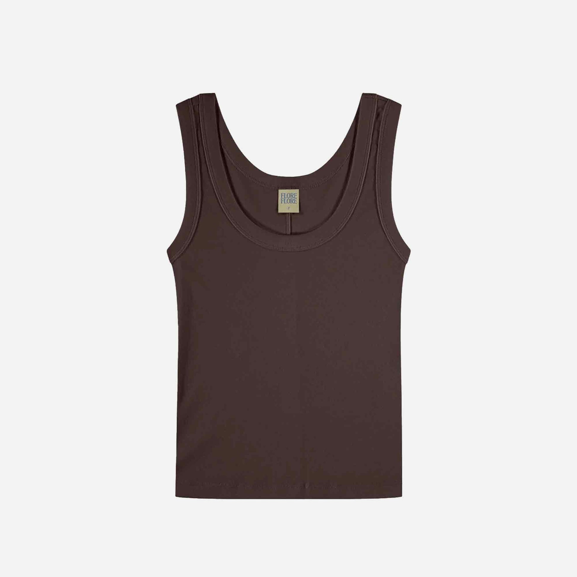 Hillie Tank Top Choco Plum