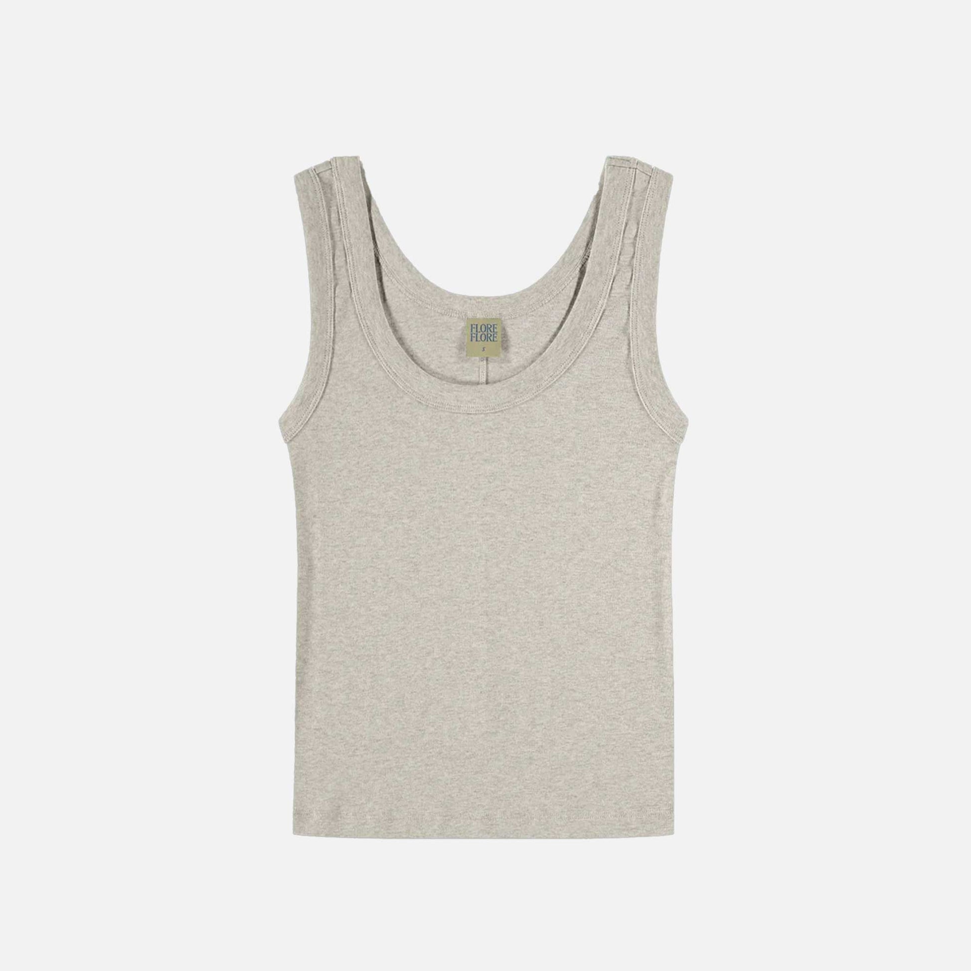 Hillie Tank Top Heather Grey