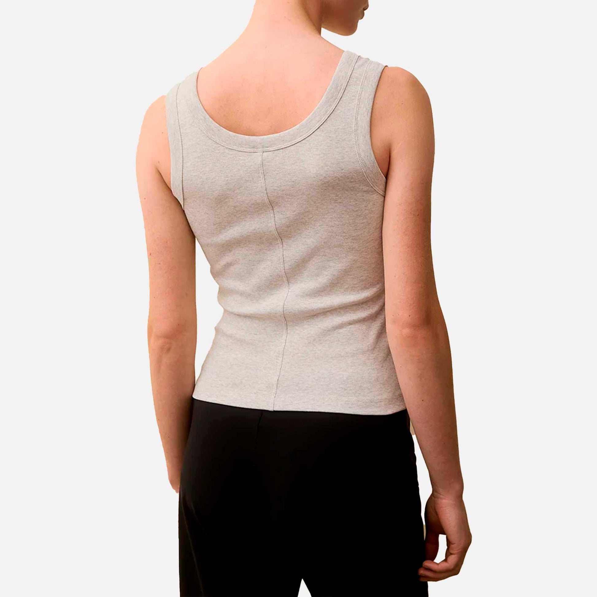Hillie Tank Top Heather Grey