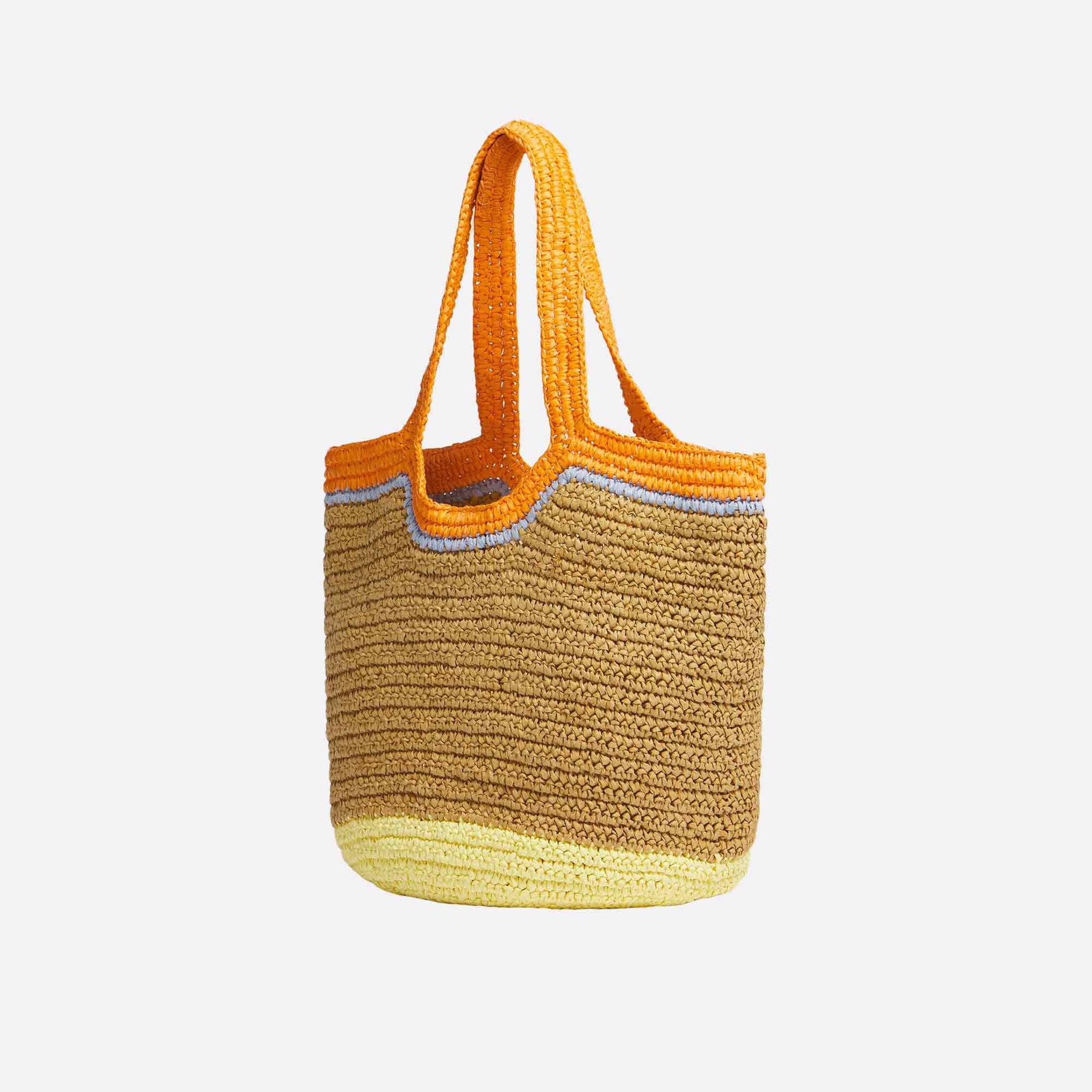 Hobo Bag Small Carrot/Shadow/Popmpeii/Vanilla