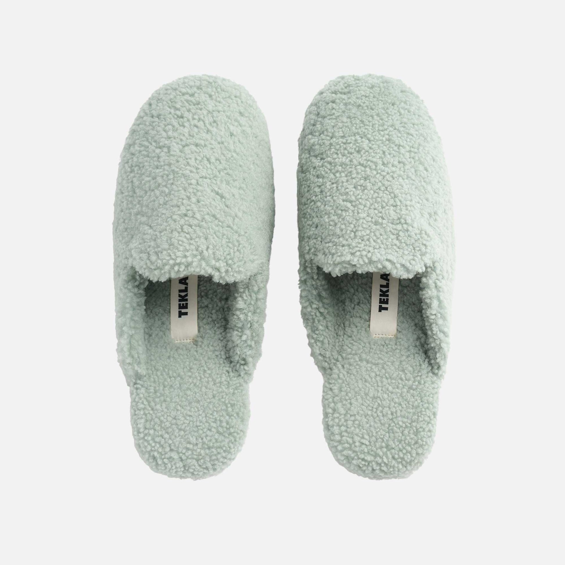 Home Slippers Teal