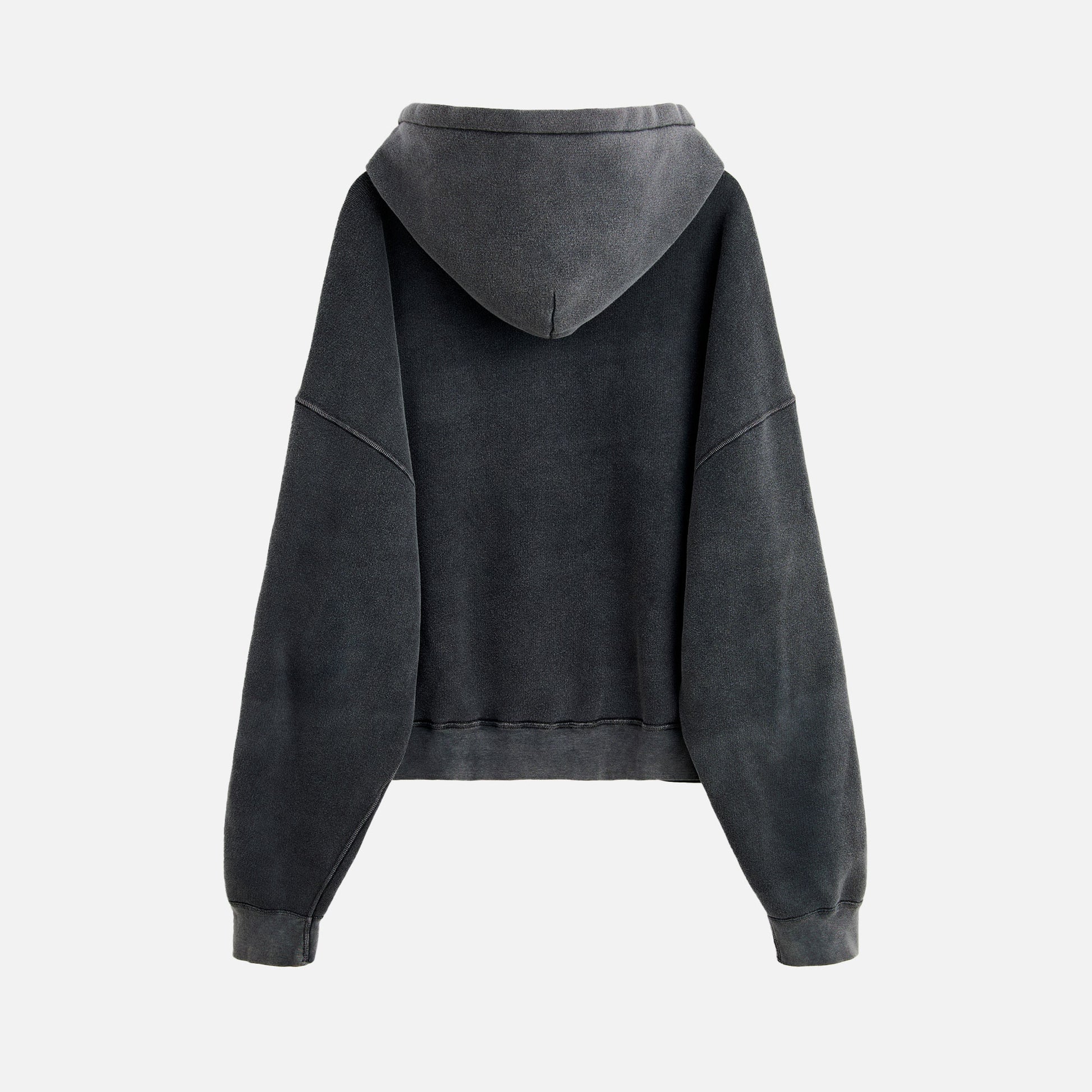 Hooded Sweatshirt Antracite Washed